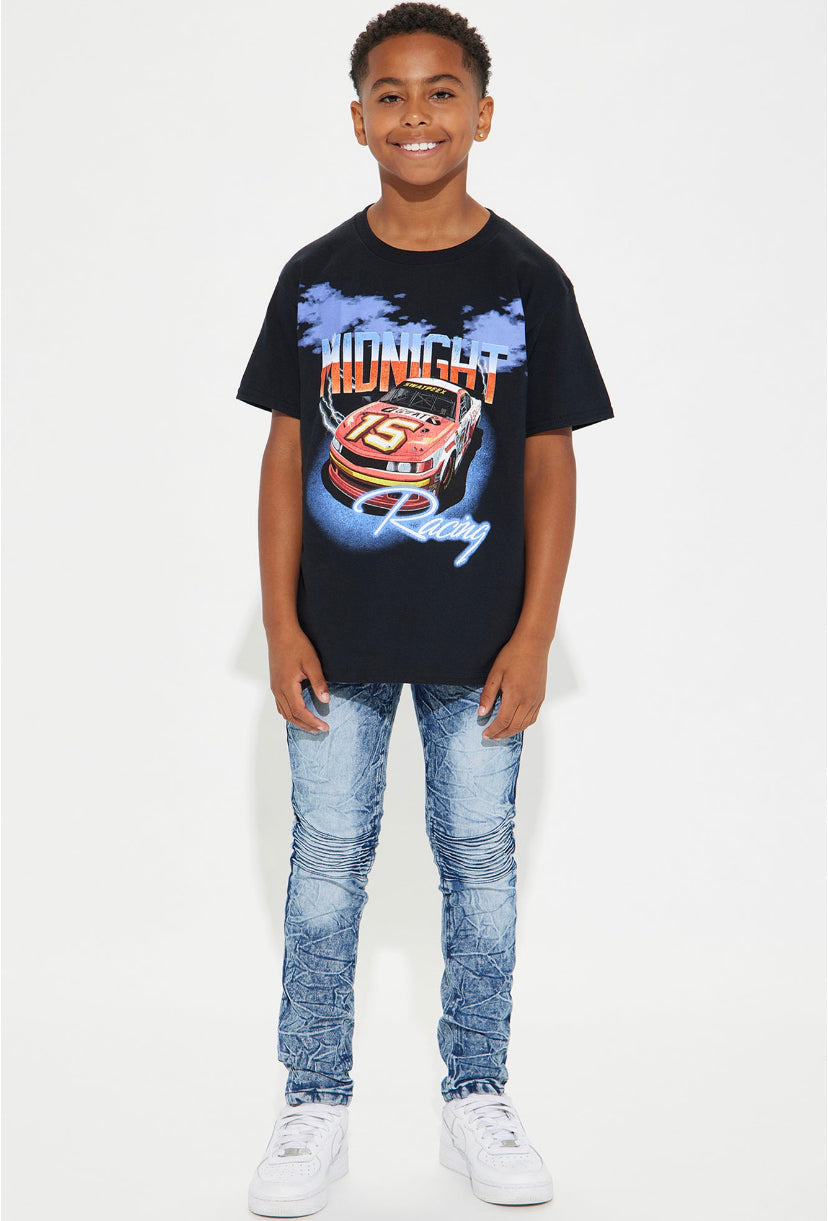 “MIDNIGHT RACING” TEE - Amessio