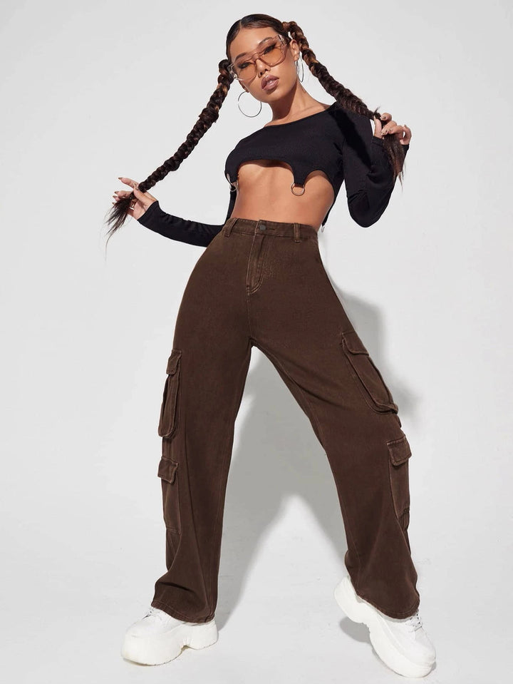 “DOUBLE TROUBLE” POCKET JEANS - Amessio