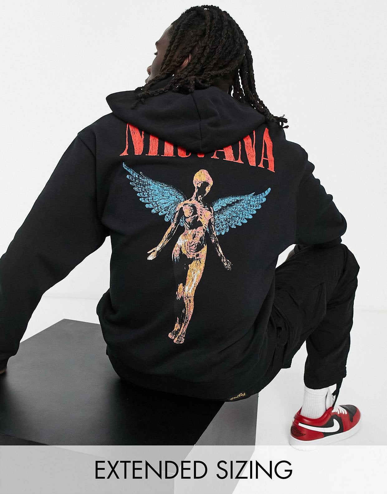 Nirvana hoodie mens online