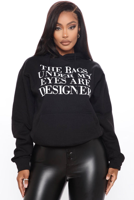 “LADY QUOTE” HOODIE - Amessio