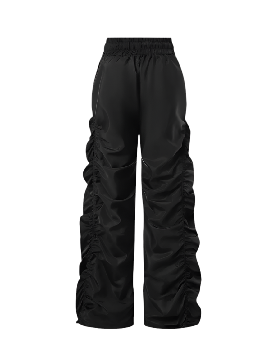 “BLACK” WEINKED PANTS