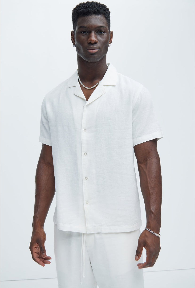 “PURE LINEN” SHIRT - Amessio