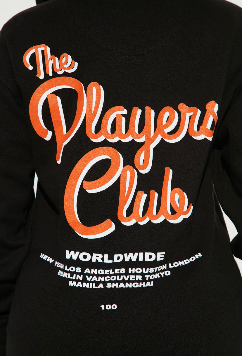 “THE PLAYERS CLUB” HOODIE - Amessio