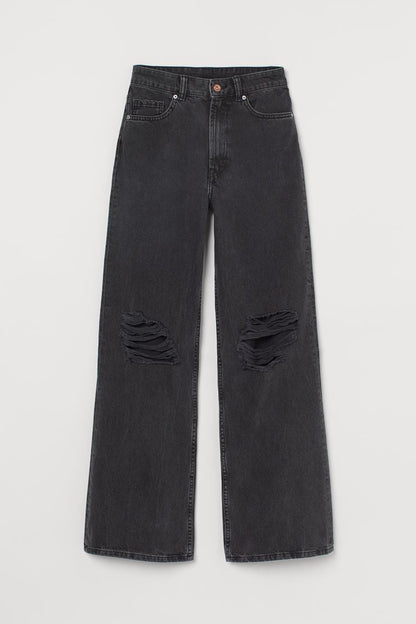 “KNEE DISTRESSED” JEANS - Amessio