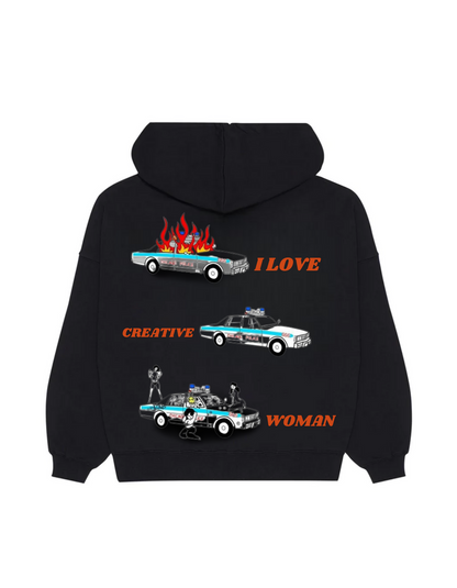 “CREATIVE WOMAN” HOODIE - Amessio