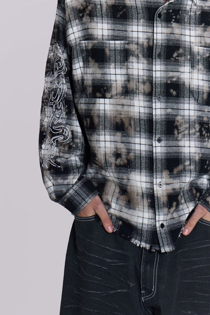 “Ashes Over Plaids” SHIRT