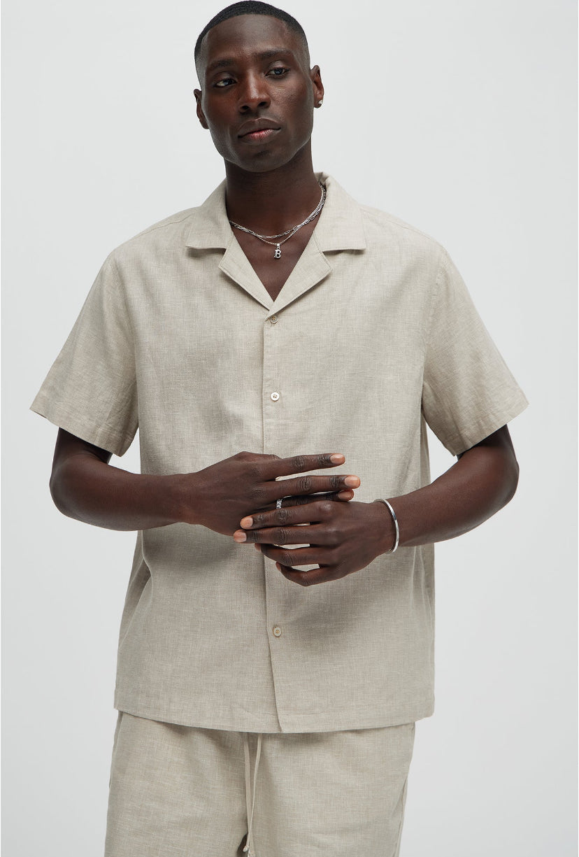 “PURE LINEN” SHIRT - Amessio