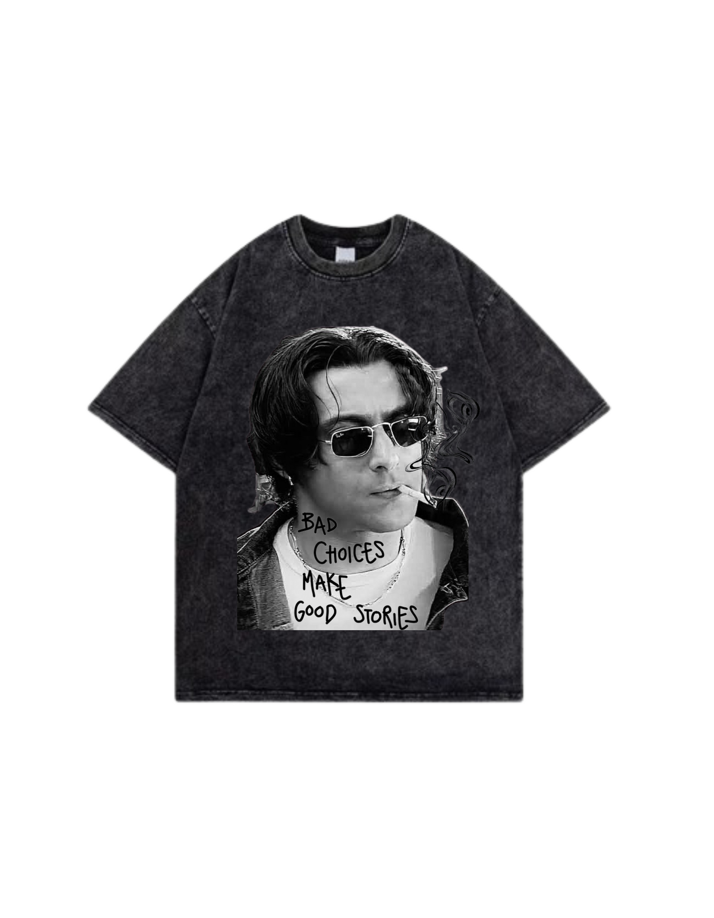 “SALMAN KHAN” ACID WASHED TSHIRT - Amessio