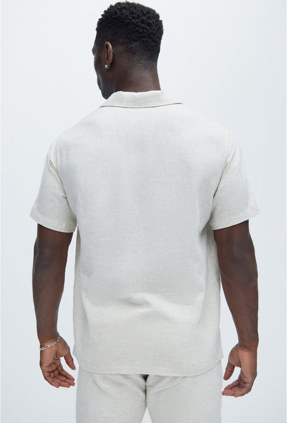 “PURE LINEN” SHIRT - Amessio