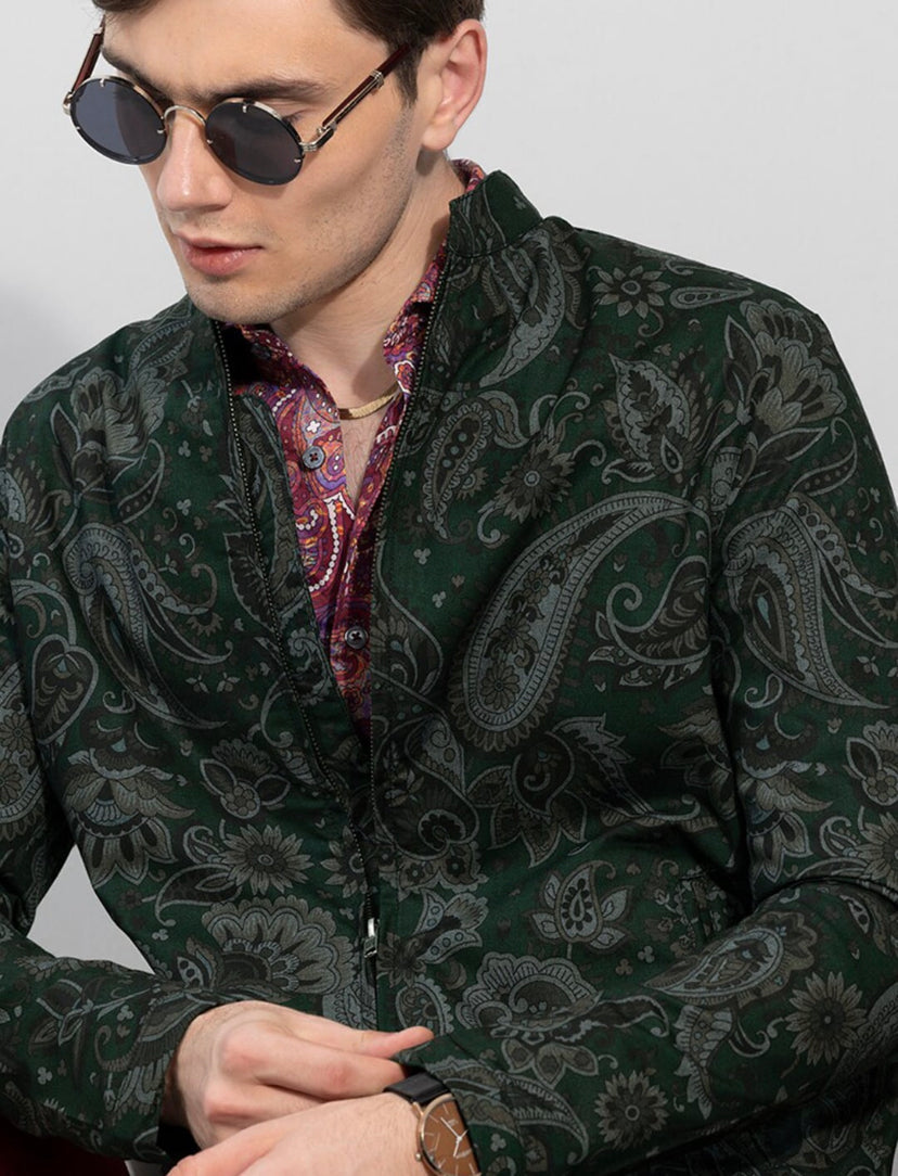 “OLD SCHOOL” PRINTED JACKET - Amessio