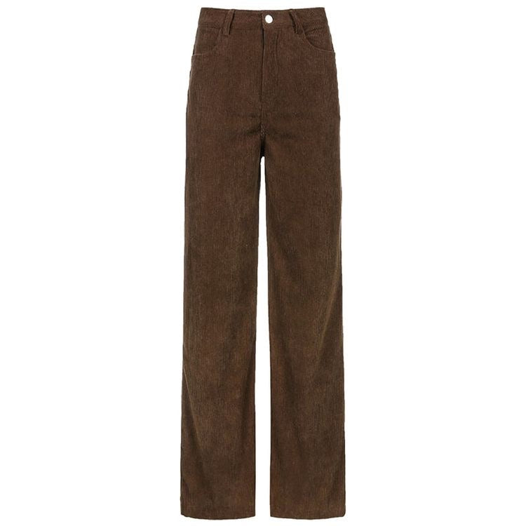 “CORDUROY CHOCOLATE” PANTS - Amessio