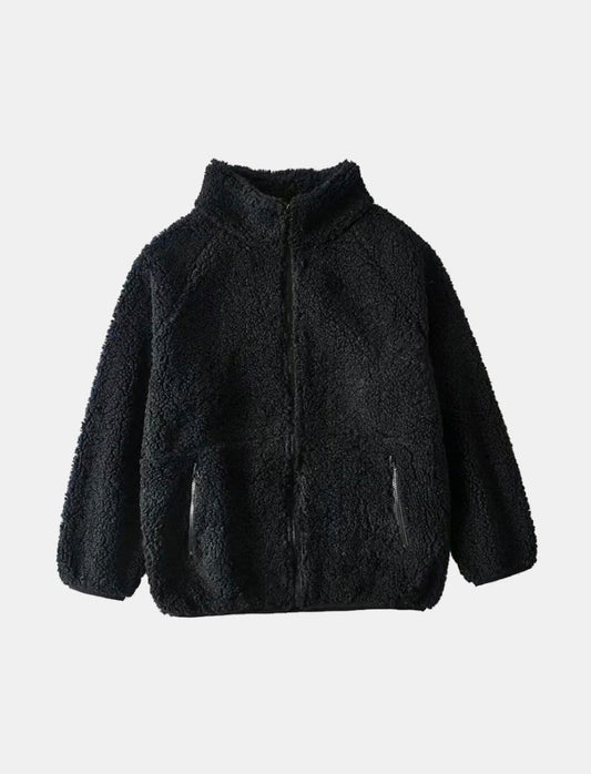 “ZIPPER” FUR JACKET - Amessio