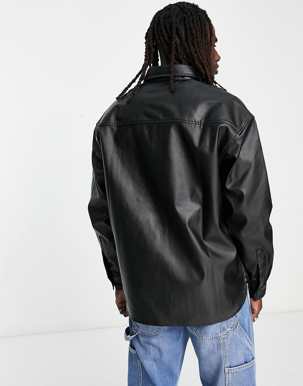 “LEATHER” SHIRT - Amessio