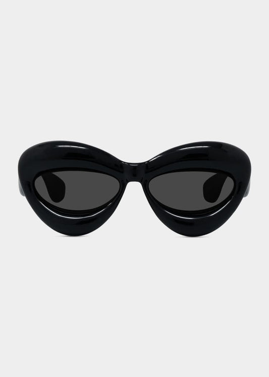 “CHUNKY BLACK” SUNGLASSES - Amessio