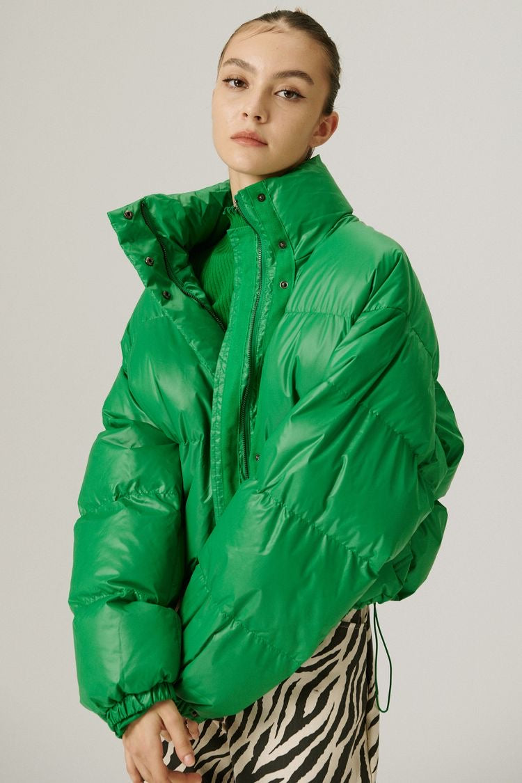 “GREEN” PUFFER COAT - Amessio