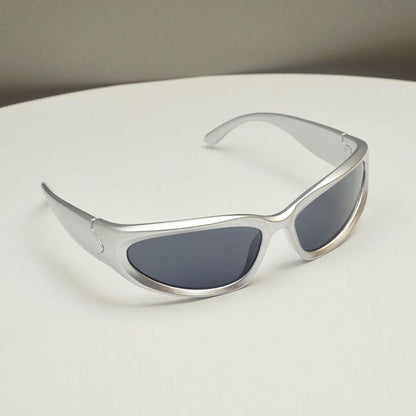 “SILVER Y2K” SUNGLASS - Amessio