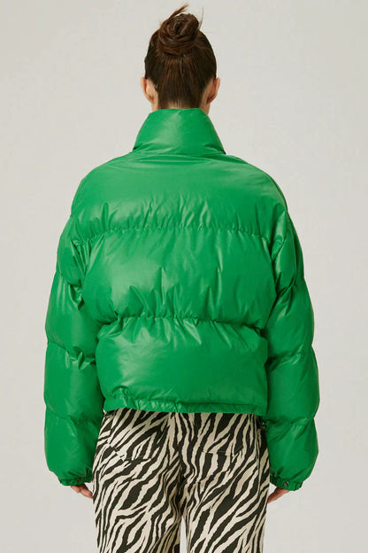 “GREEN” PUFFER COAT - Amessio