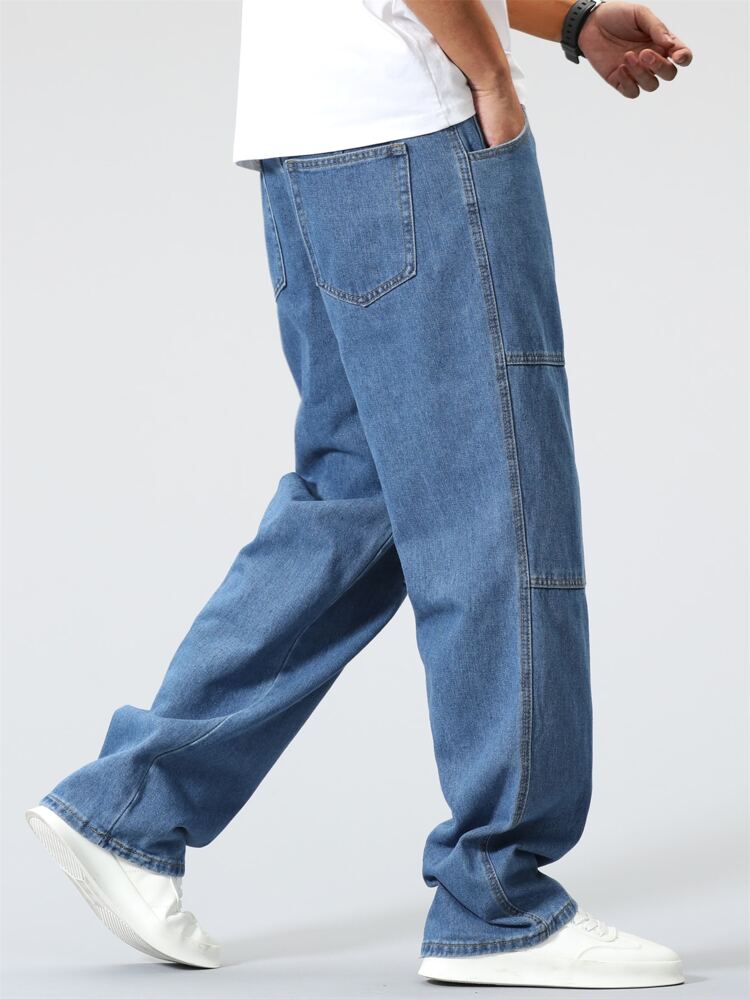 “STYLISH” STRAIGHT LEG JEANS - Amessio